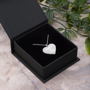 A Drop of Love Heart Necklace