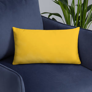 Yellow Flower Basic Pillow