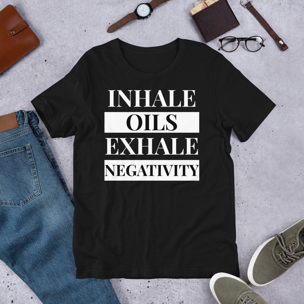 "Inhale Exhale Oils" Essential Oil T-Shirt