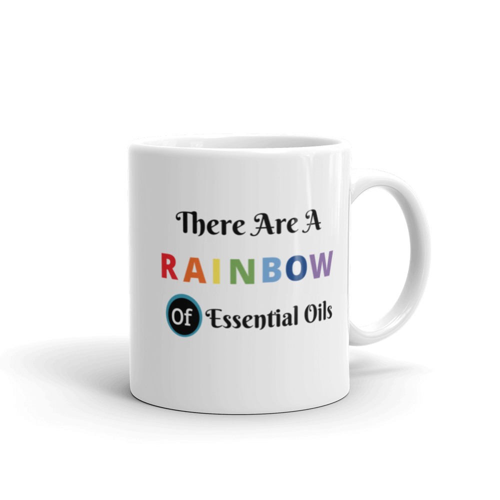 Rainbow Essential Oil Coffee Mug