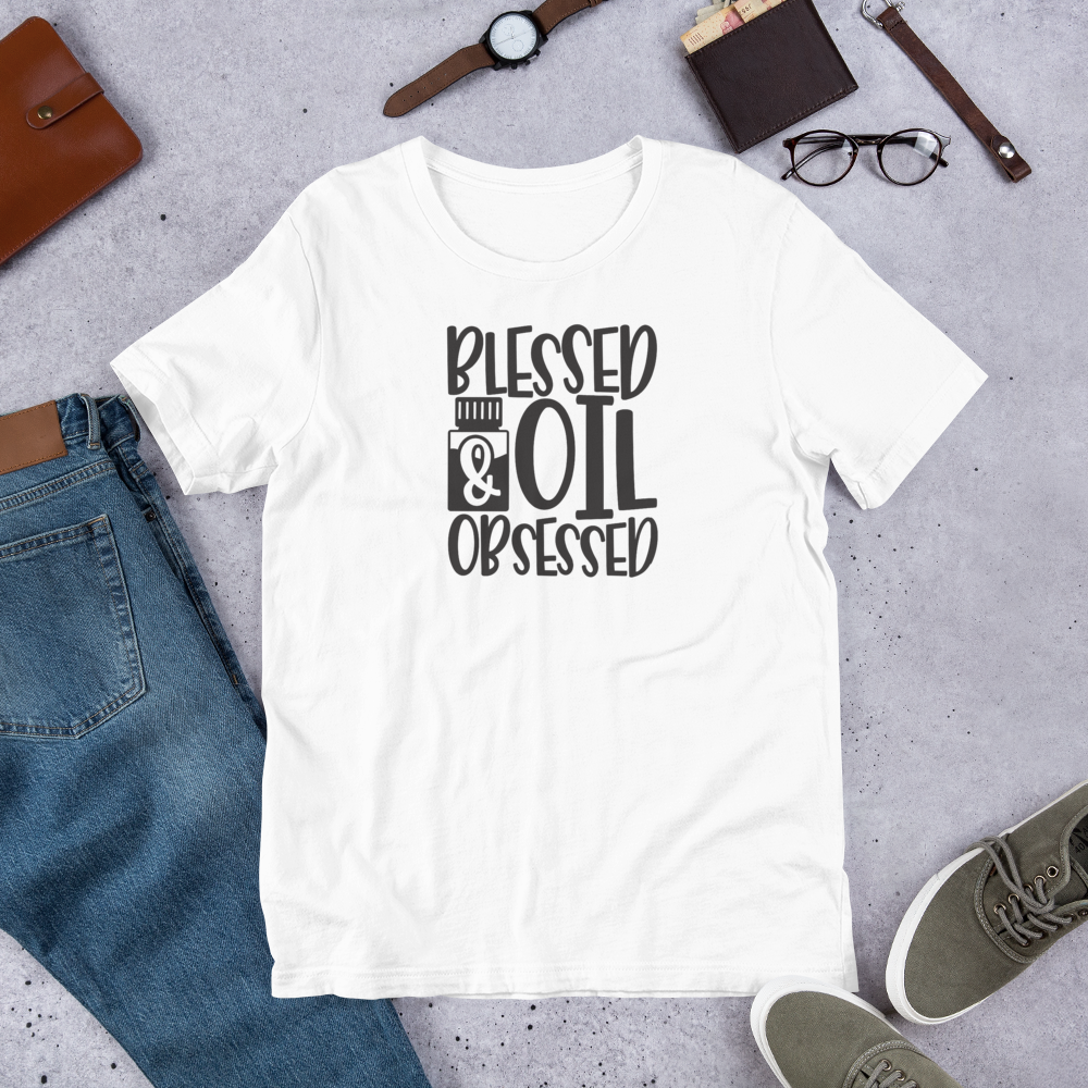 "Blessed and Oil Obsessed" Essential Oil T-Shirt