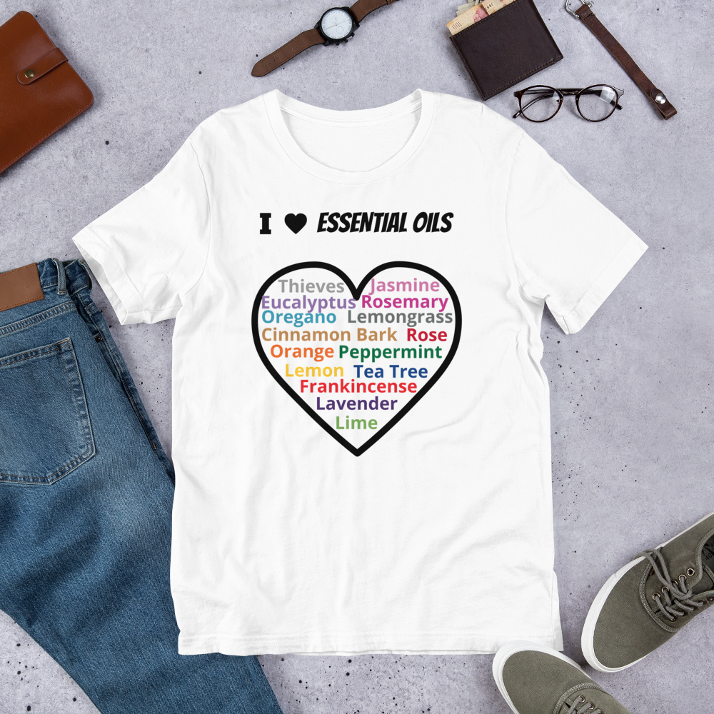 "I LOVE ESSENTIAL OILS" T-Shirt