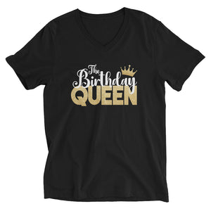 Birthday Queen V-Neck T-Shirt